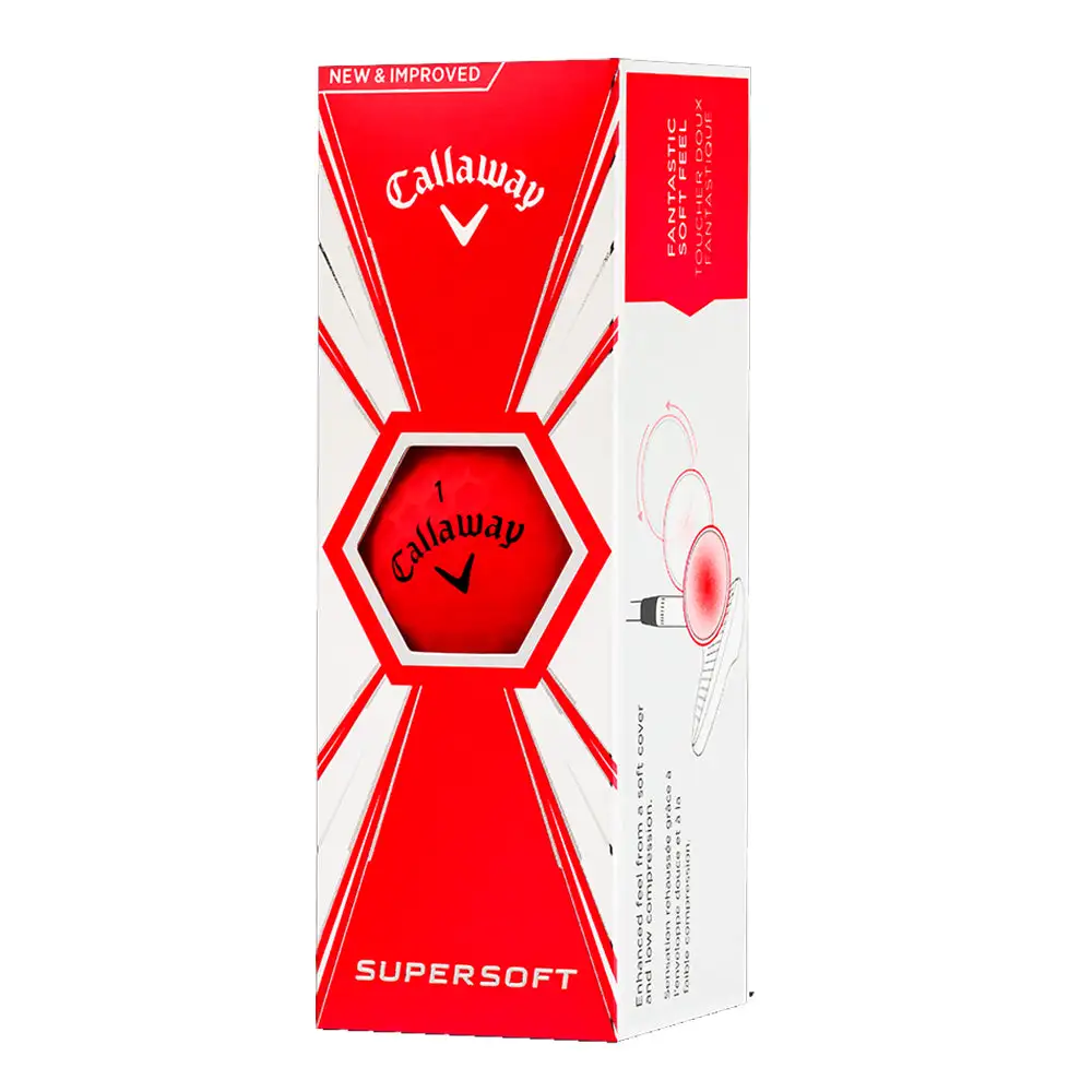 Callaway Supersoft Red Golf Balls - Image 2