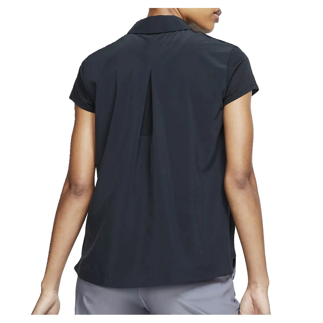 Nike Golf Nike Flex Womens Sheer Sleeve Golf Polo - Image 2