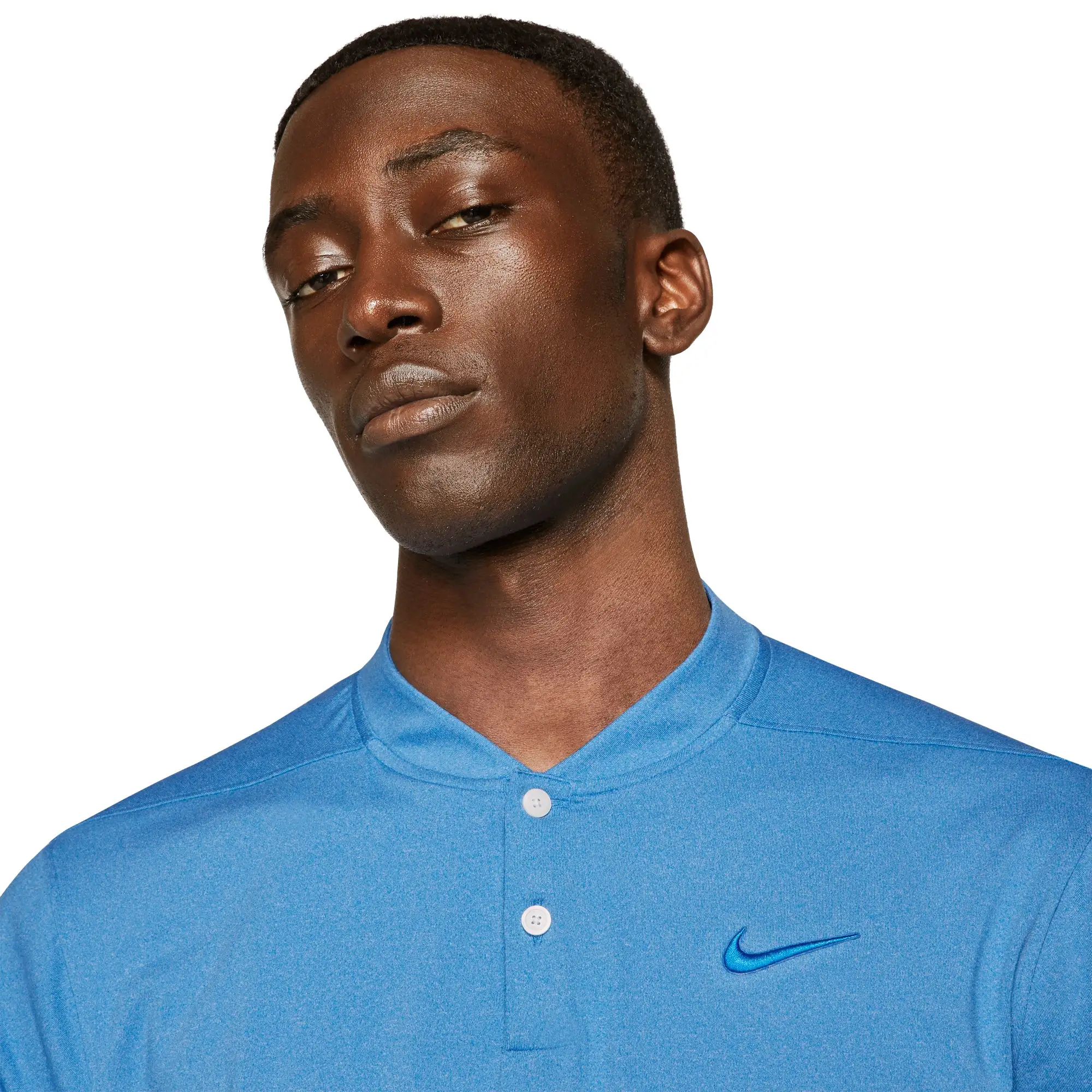Nike Golf Nike Vapor Heather Blade Collar Mens Golf Polo - Image 2