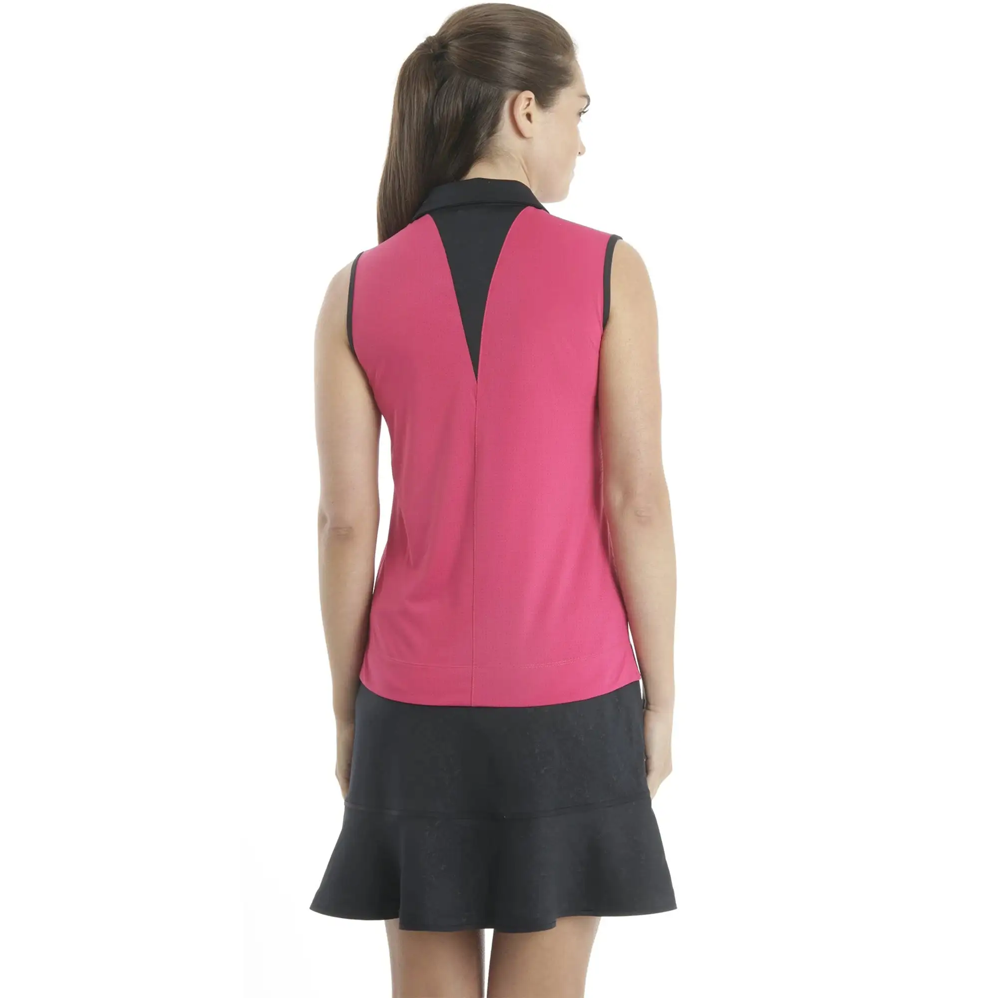 CHASE 54 Chase54 Serum Womens Sleeveless Golf Polo - Image 2