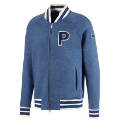 PUMA Golf Puma Varsity Fleece Mens Golf Jacket