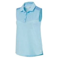 PUMA Golf Puma Verticals Sleeveless Womens Golf Polo