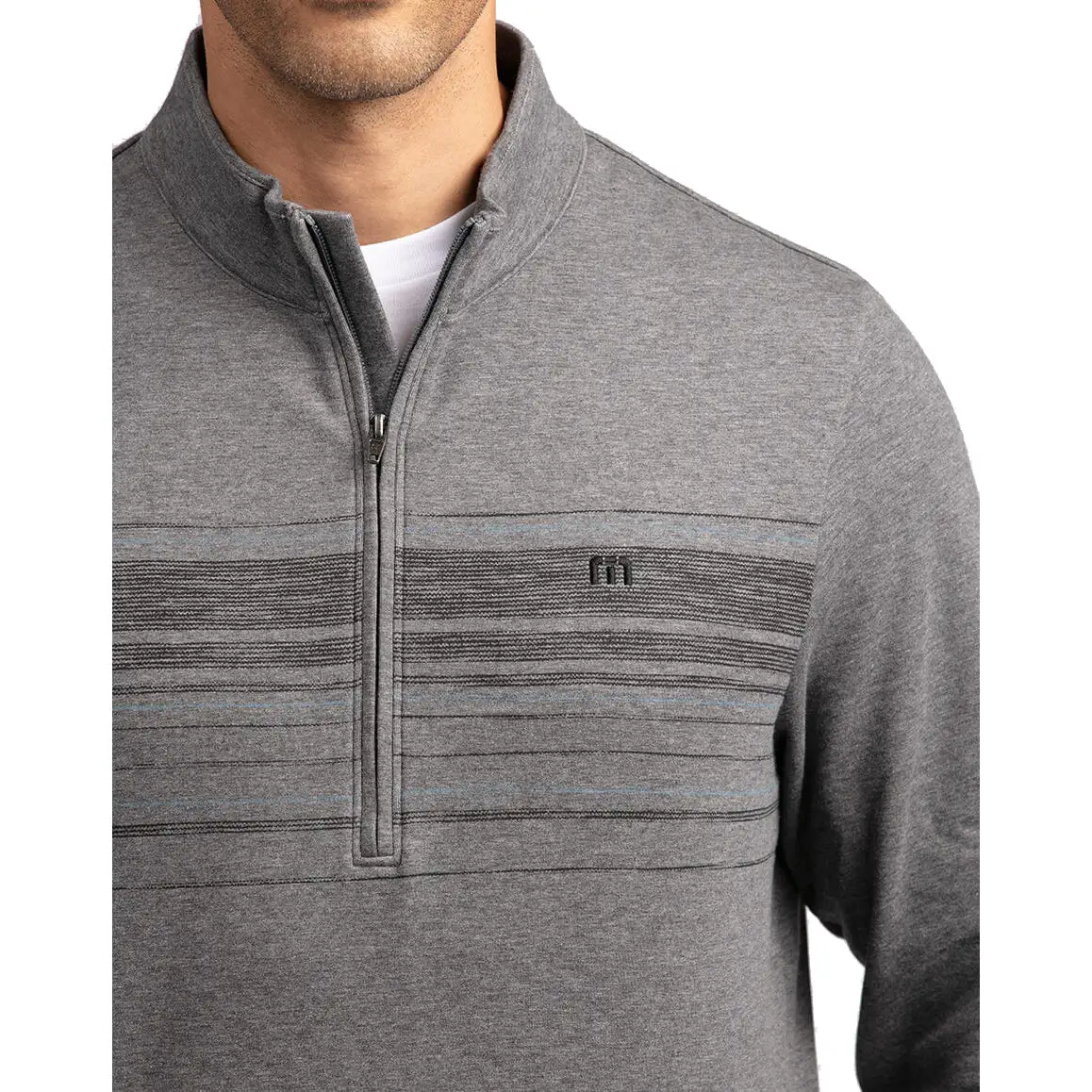 TravisMathew Transitions Mens Golf 1/4 Zip - Image 2