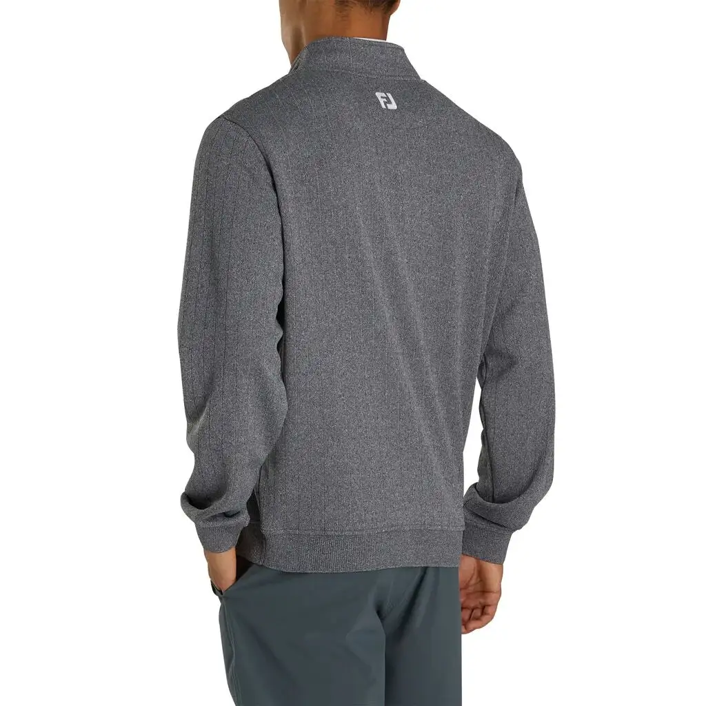 FootJoy Drop Needle Half Zip Mens Golf Pullover - Image 2
