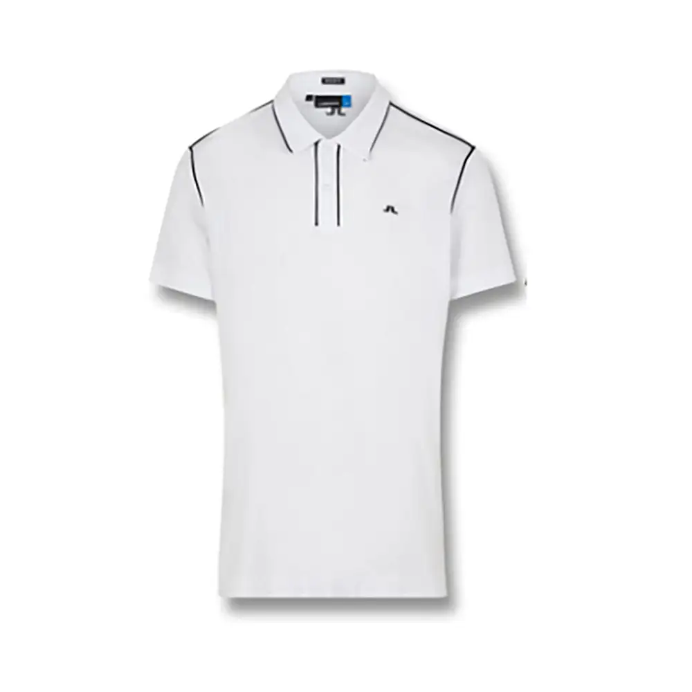 J.Lindeberg J. Lindeberg Tomi Regular Fit Lux Piquet Mens Golf Polo