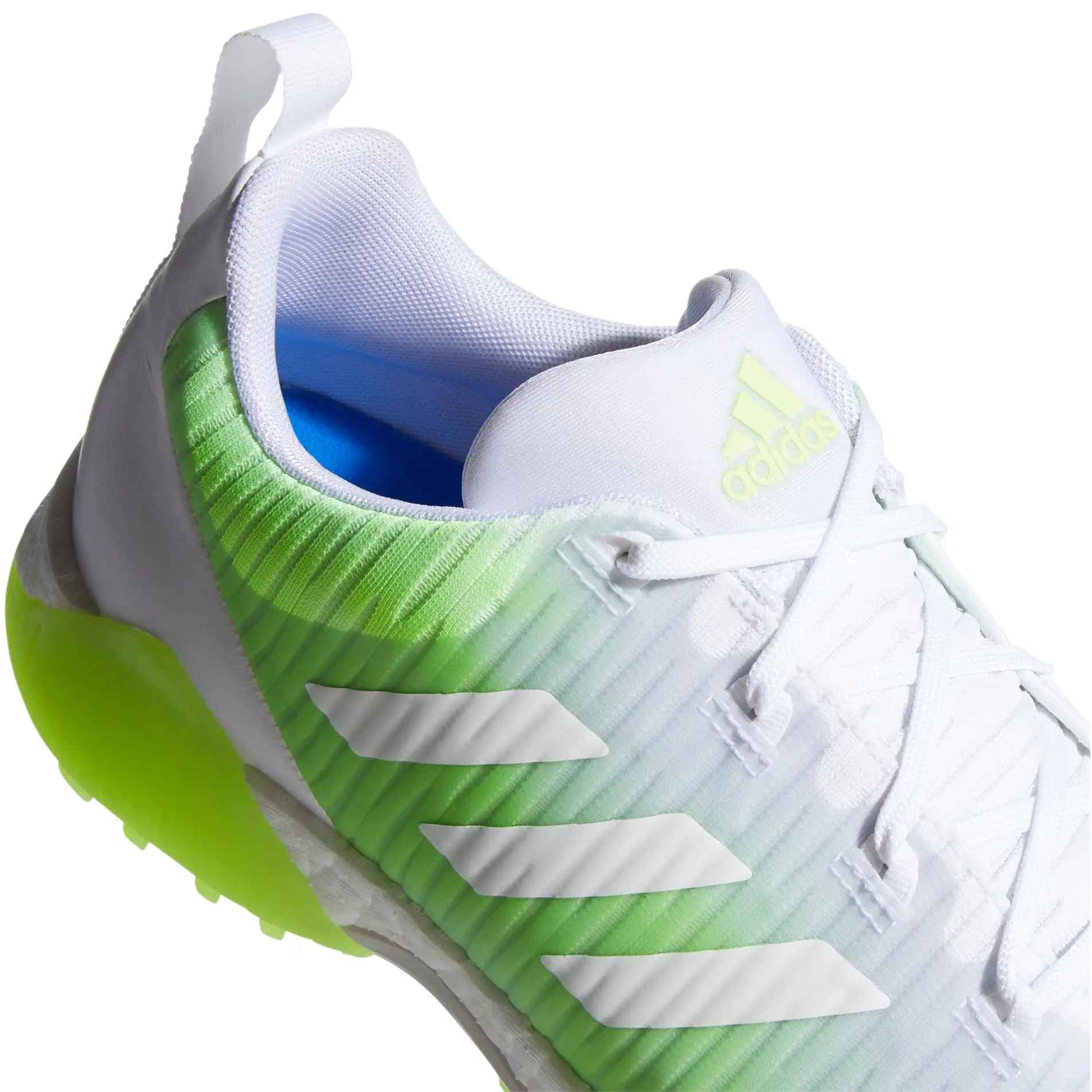 Adidas Golf Adidas CodeChaos White Mens Golf Shoes - Image 3
