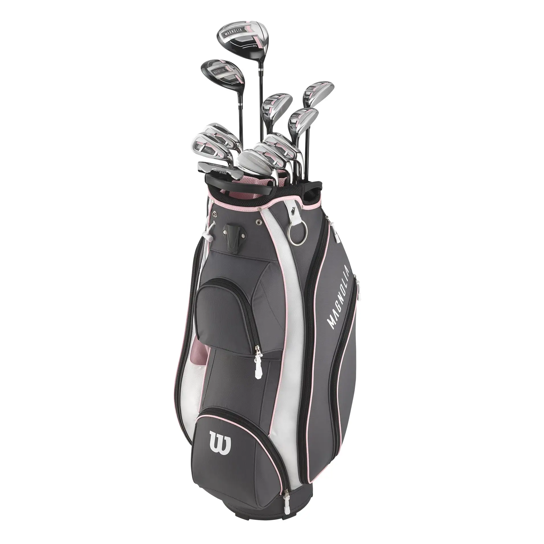 Wilson Golf Wilson Magnolia Petite Womens Right Hand Complete Golf Club Set - Cart