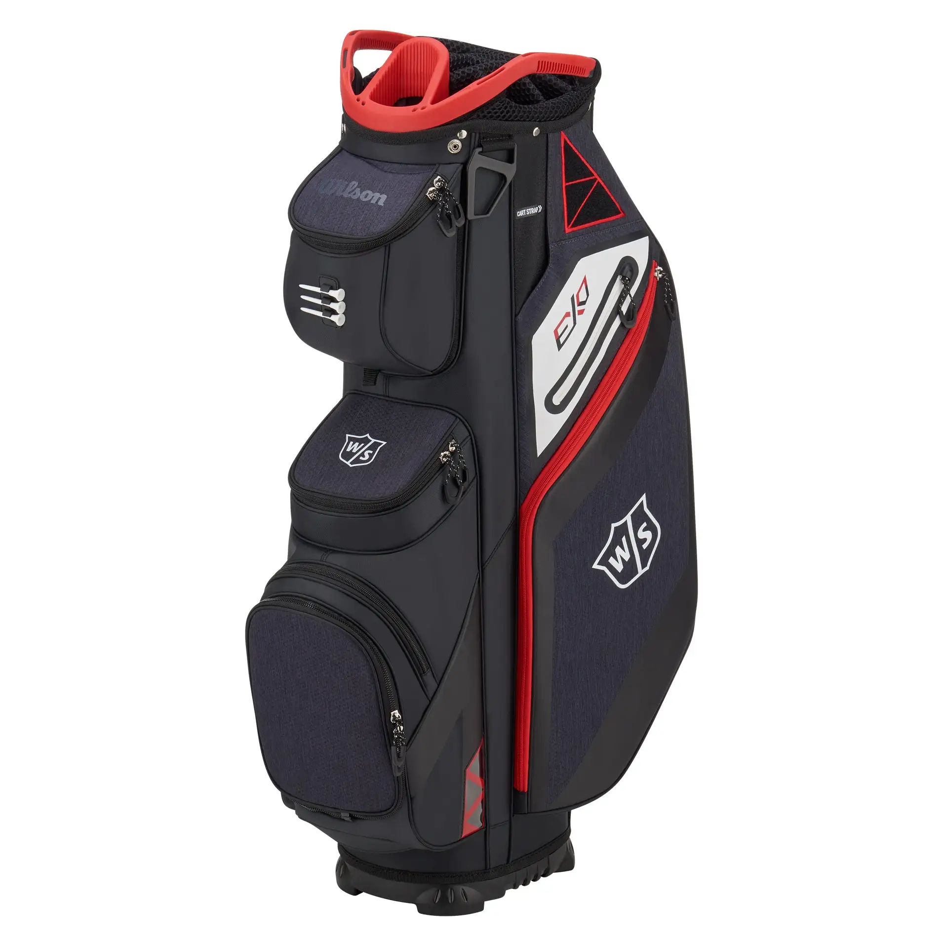 Wilson Golf Wilson EXO Black-Red Golf Cart Bag