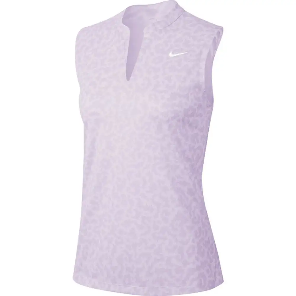 Nike Golf Nike Dri Fit Victory Printed Womens Sleeveless Golf Polo - Image 2