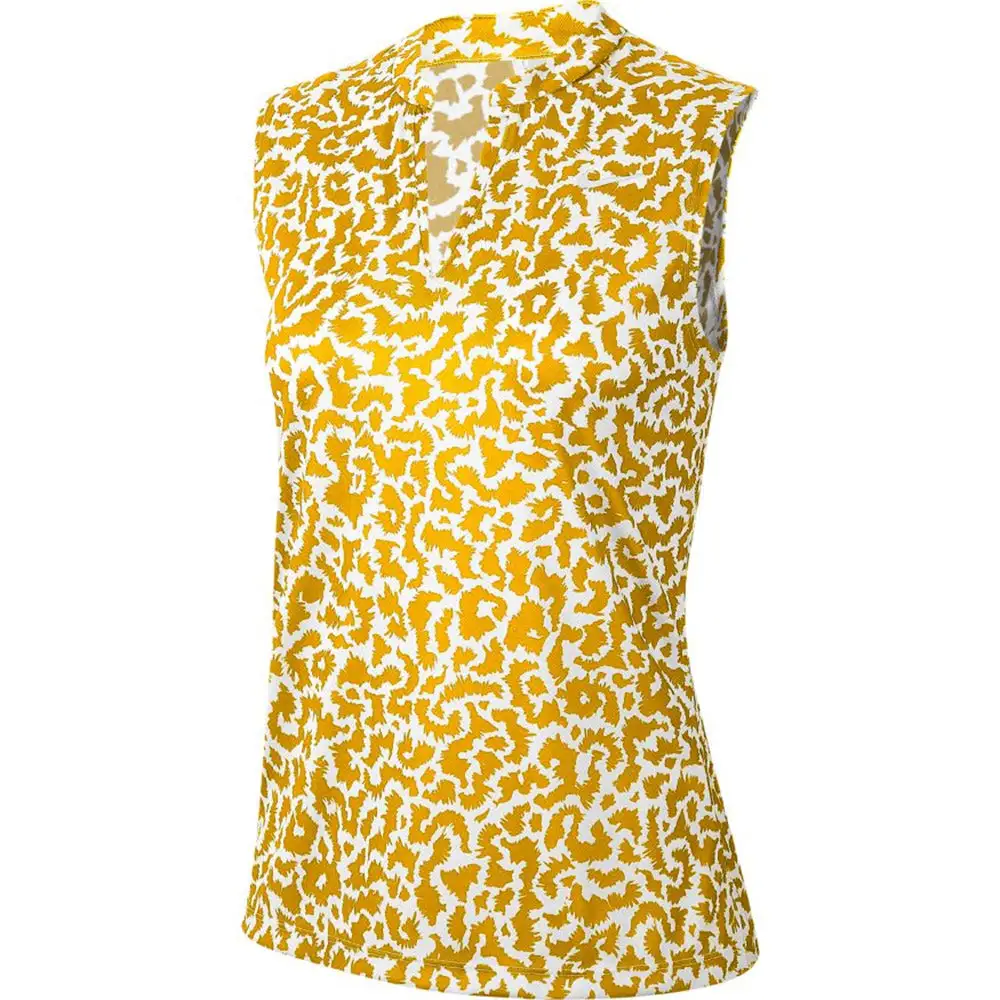 Nike Golf Nike Dri Fit Victory Printed Womens Sleeveless Golf Polo - Image 8
