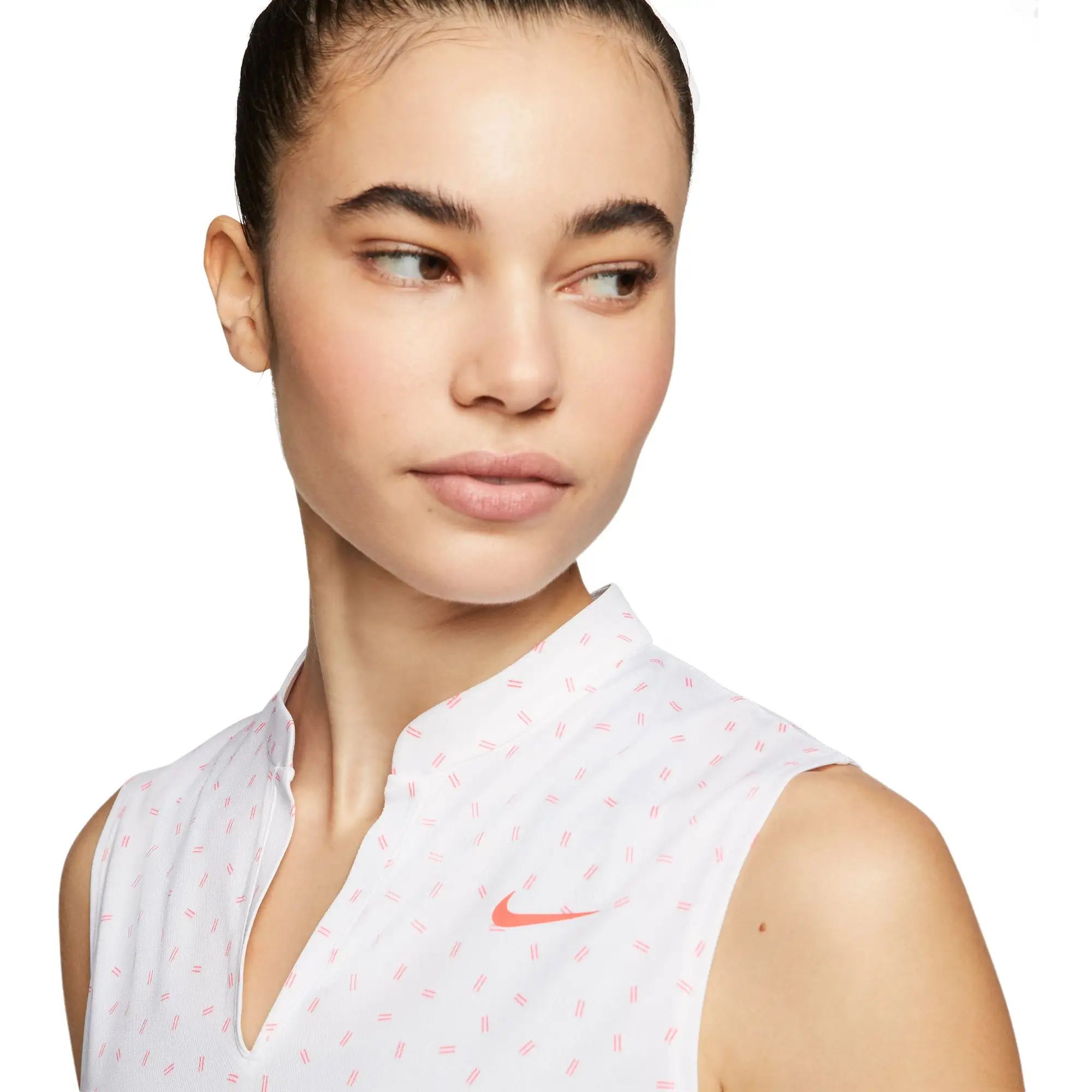 Nike Golf Nike Dri-FIT Victory Printed Womens Sleeveless Golf Polo - Image 5