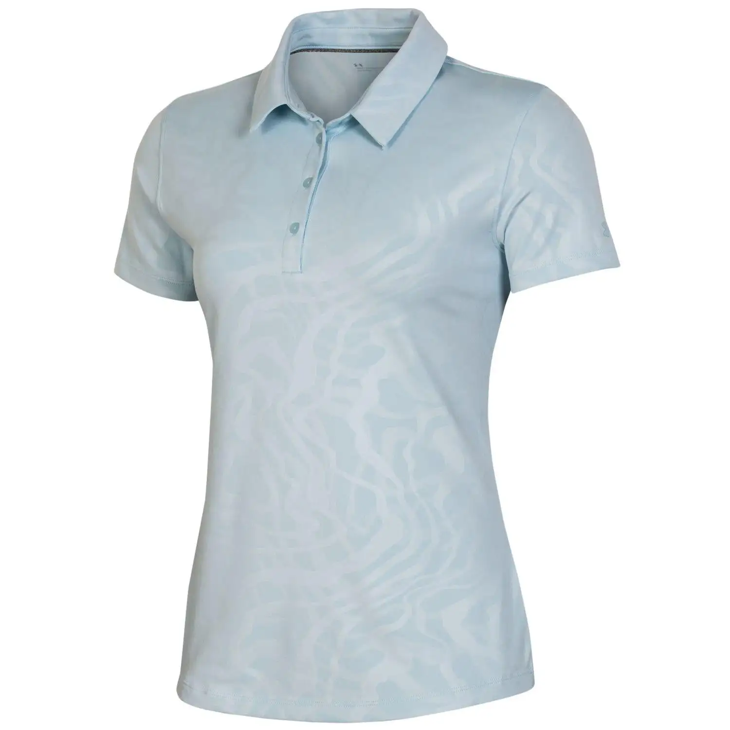 Under Armour Zinger Tetra Emboss Womens Golf Polo - Image 2