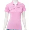 EP NY Bora Bora Curved Piping Womens Short Sleeve Golf Polo