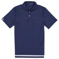 Polo Ralph Lauren RLX Printed Lightweight Airflow Links Dot Mens Golf Polo