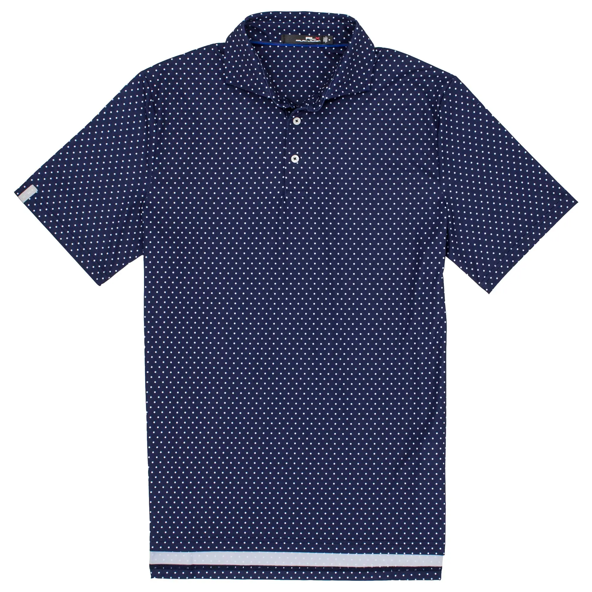 Polo Ralph Lauren RLX Printed Lightweight Airflow Links Dot Mens Golf Polo