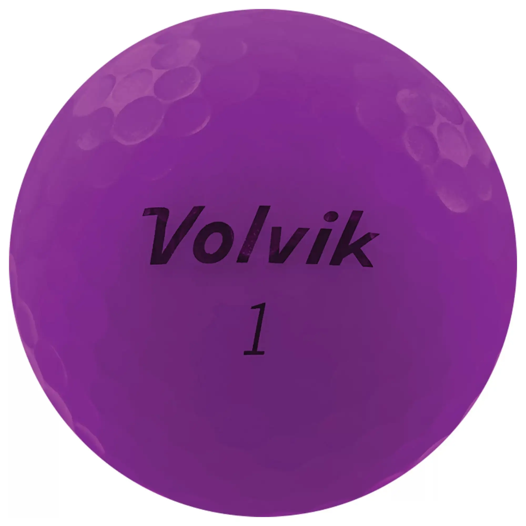 Volvik Vivid Purple Golf Balls 12-Pack - Image 2