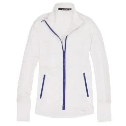 Polo Ralph Lauren RLX Long Sleeve Full Zip Eyelet Detail Womens Golf Jacket