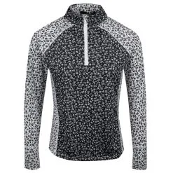 Polo Ralph Lauren RLX Printed Power Stretch Womens Golf 1/4 Zip