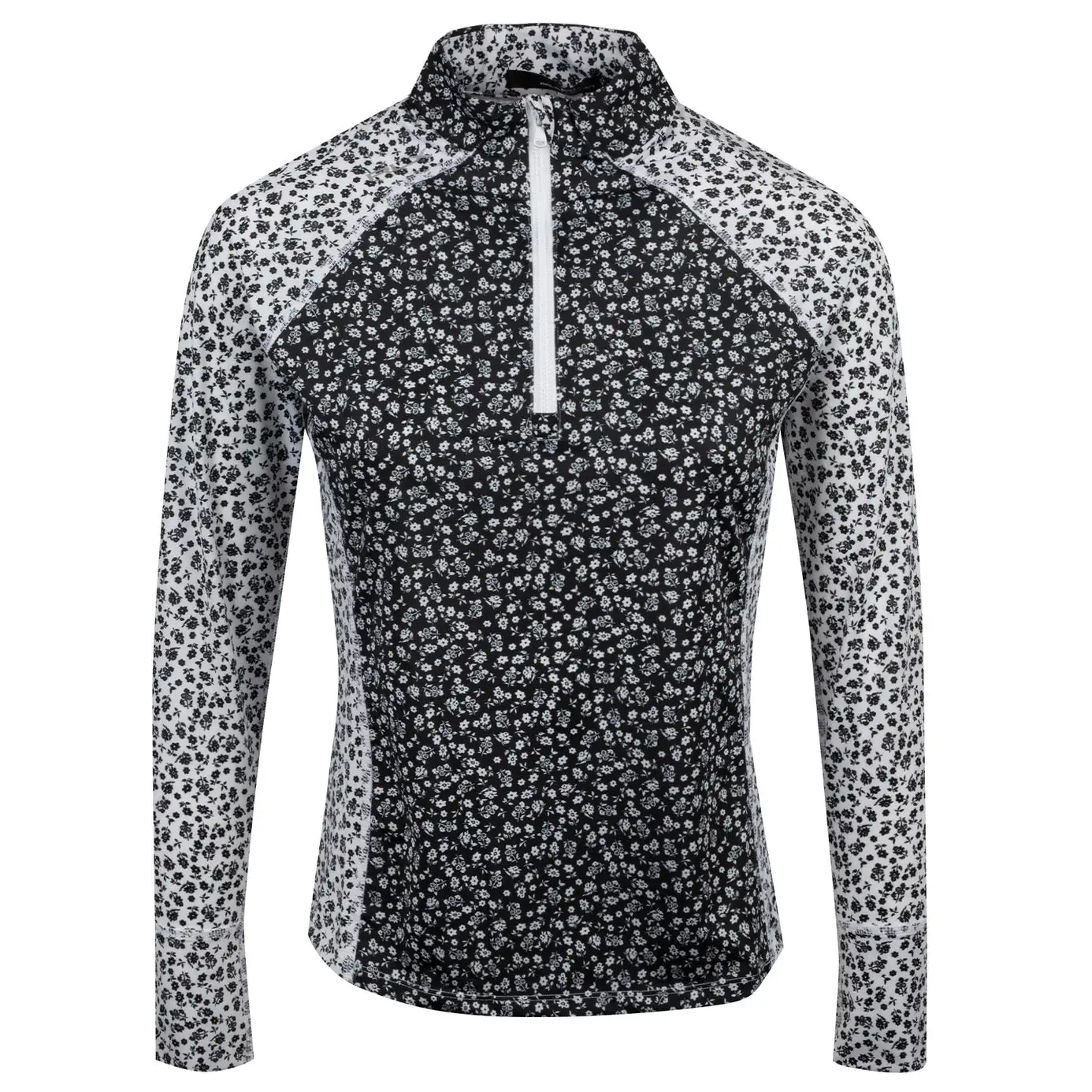 Polo Ralph Lauren RLX Printed Power Stretch Womens Golf 1/4 Zip