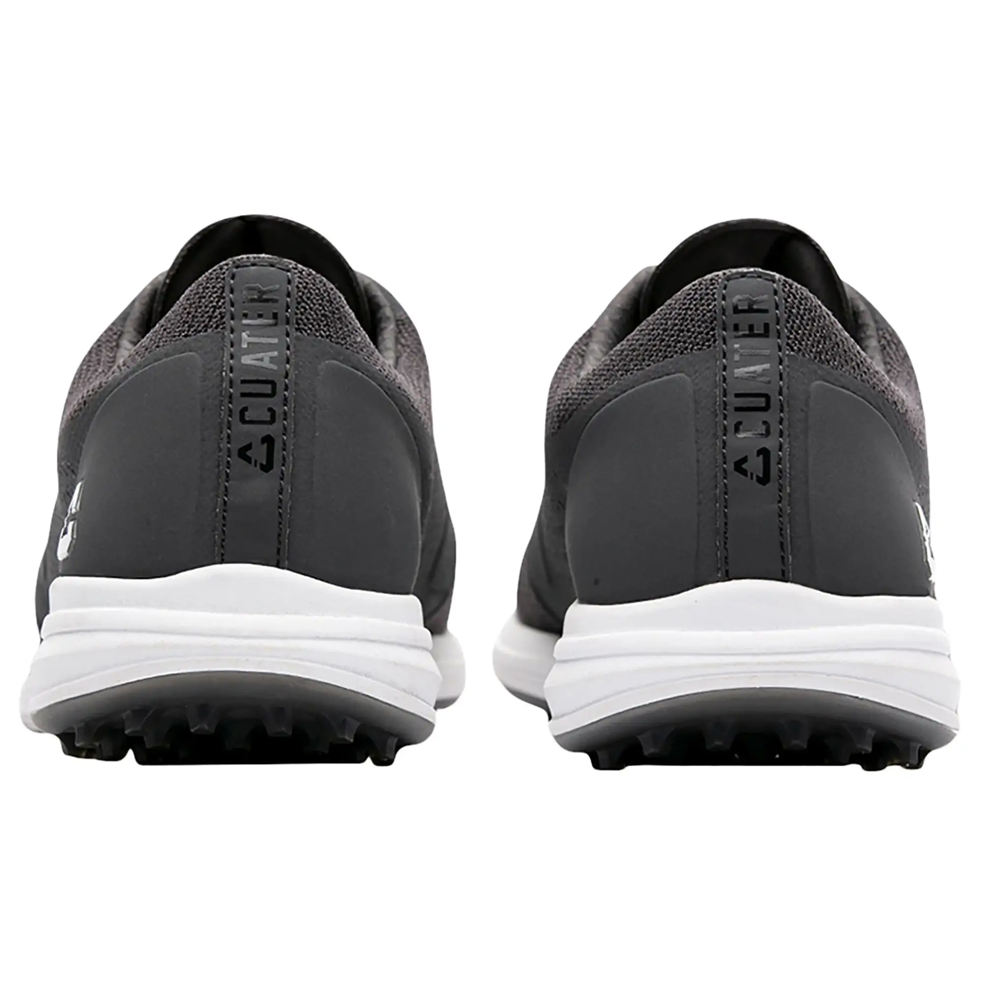 Cuater By TravisMathew The Money Maker Spikeless Grey Pinstripe Mens Golf Shoes - Image 4