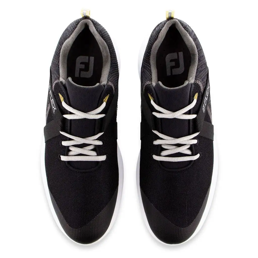 FootJoy Flex Black Mens Golf Shoes - Image 3