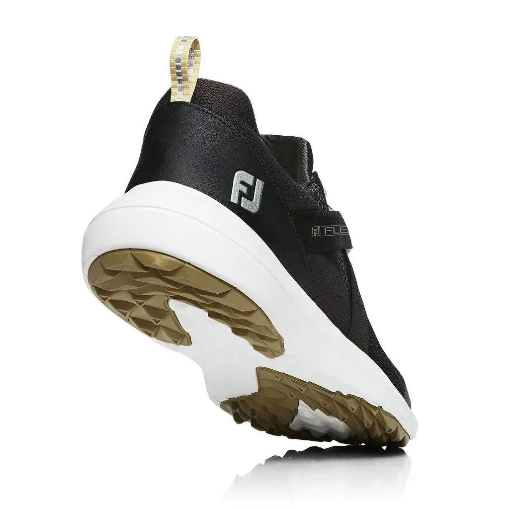 FootJoy Flex Black Mens Golf Shoes - Image 5