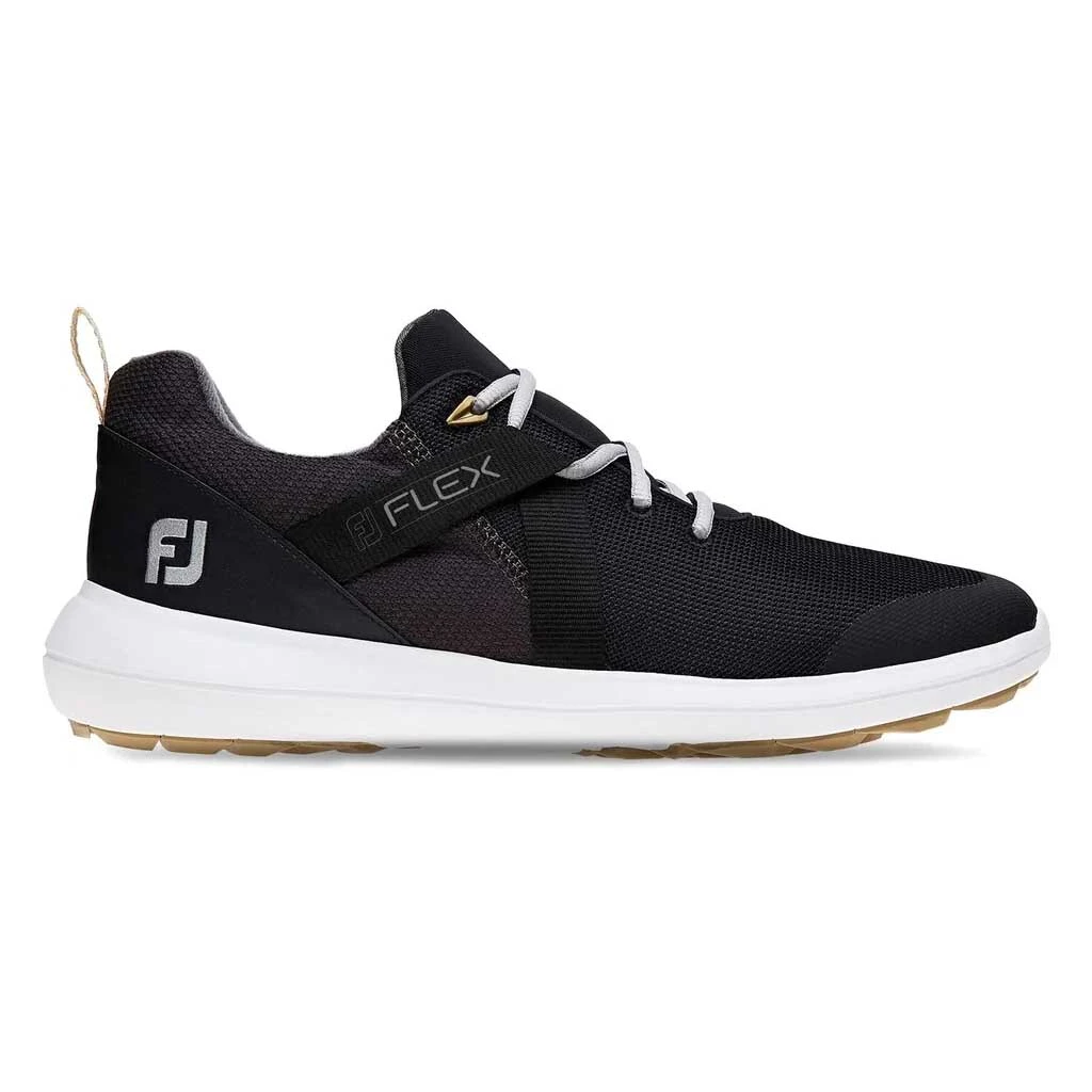 FootJoy Flex Black Mens Golf Shoes
