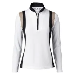 Daily Sports Wilona Black Womens Golf 1/2 Zip