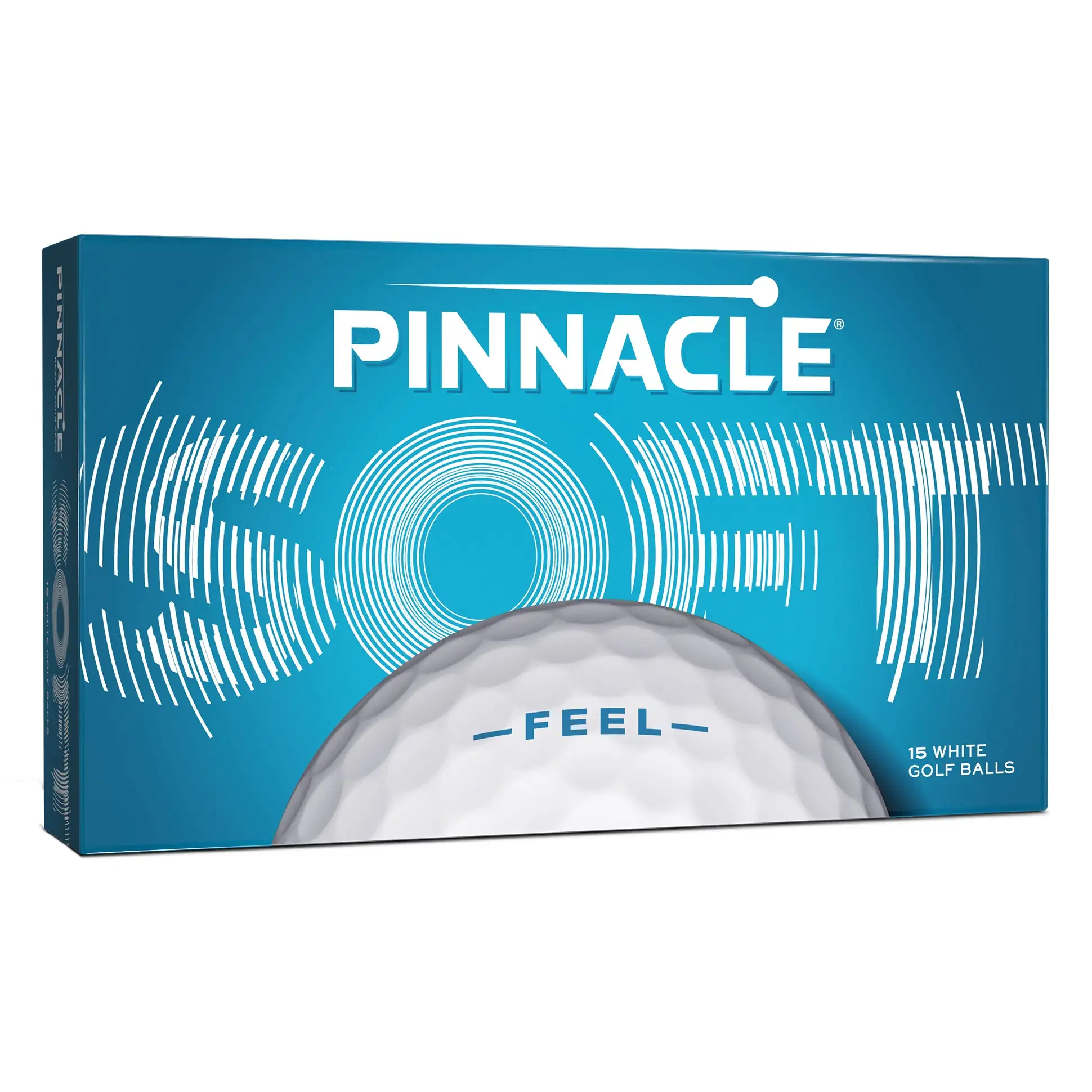 Titleist Pinnacle Soft White Golf Balls - 15 Pack