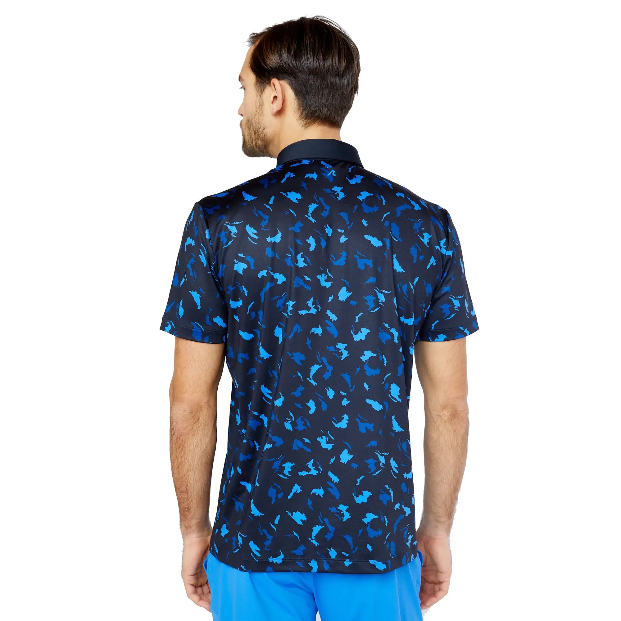 Redvanly Octavia Black Mens Golf Polo - Image 2