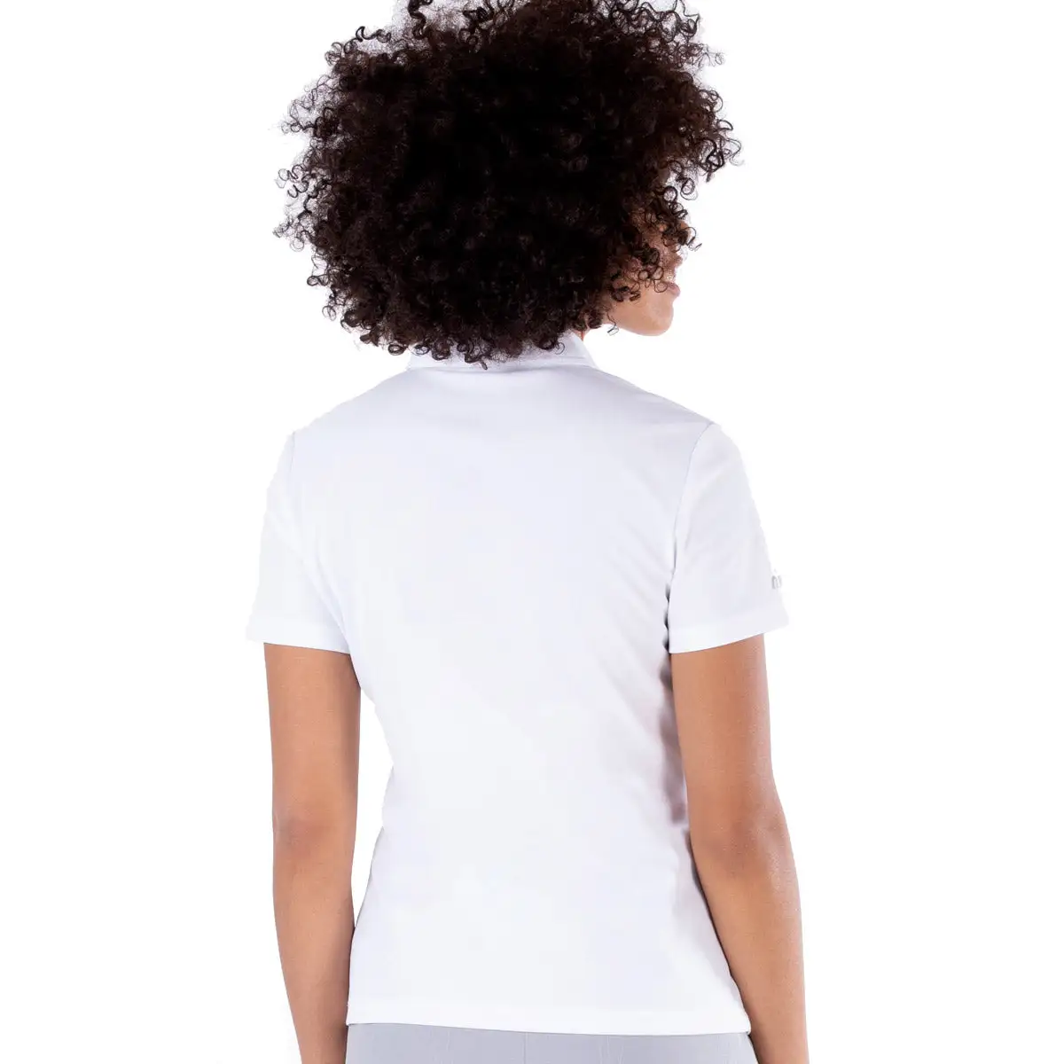 NVO Nila White Womens Golf Polo - Image 2