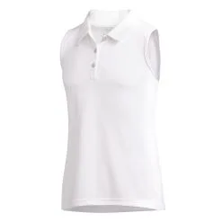 Adidas Golf Adidas Performance Girls Sleeveless Golf Polo