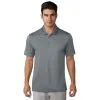 Adidas Golf Adidas Performance Grey Mens Golf Polo
