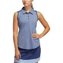 Adidas Golf Adidas Ultimate365 Tech Indigo Womens Golf Polo