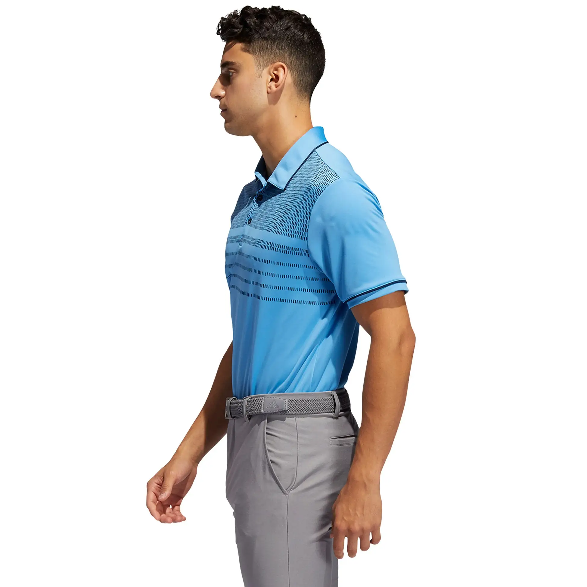 Adidas Golf Adidas Core Novelty Mens Golf Polo - Image 3