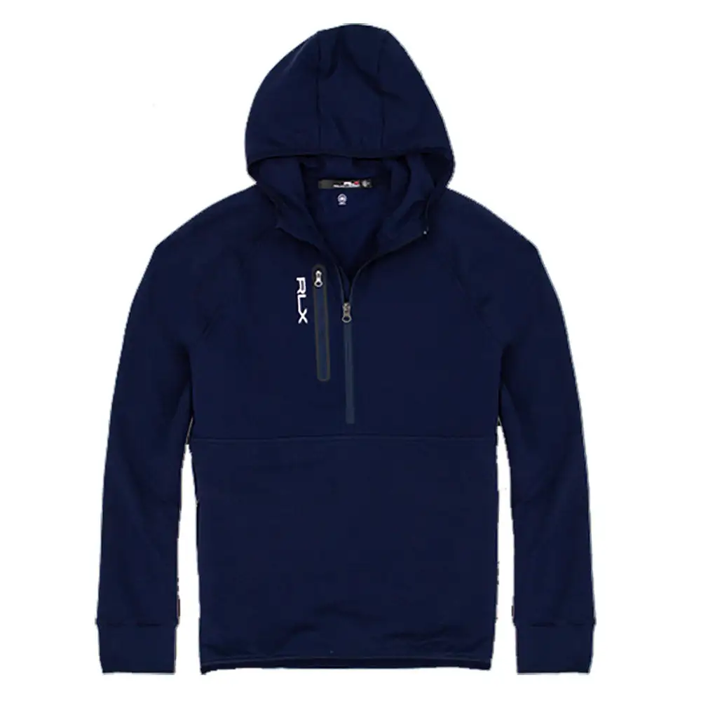 Polo Ralph Lauren RLX Ralph Lauren Lux-Leisure Navy Mens Golf Hoodie