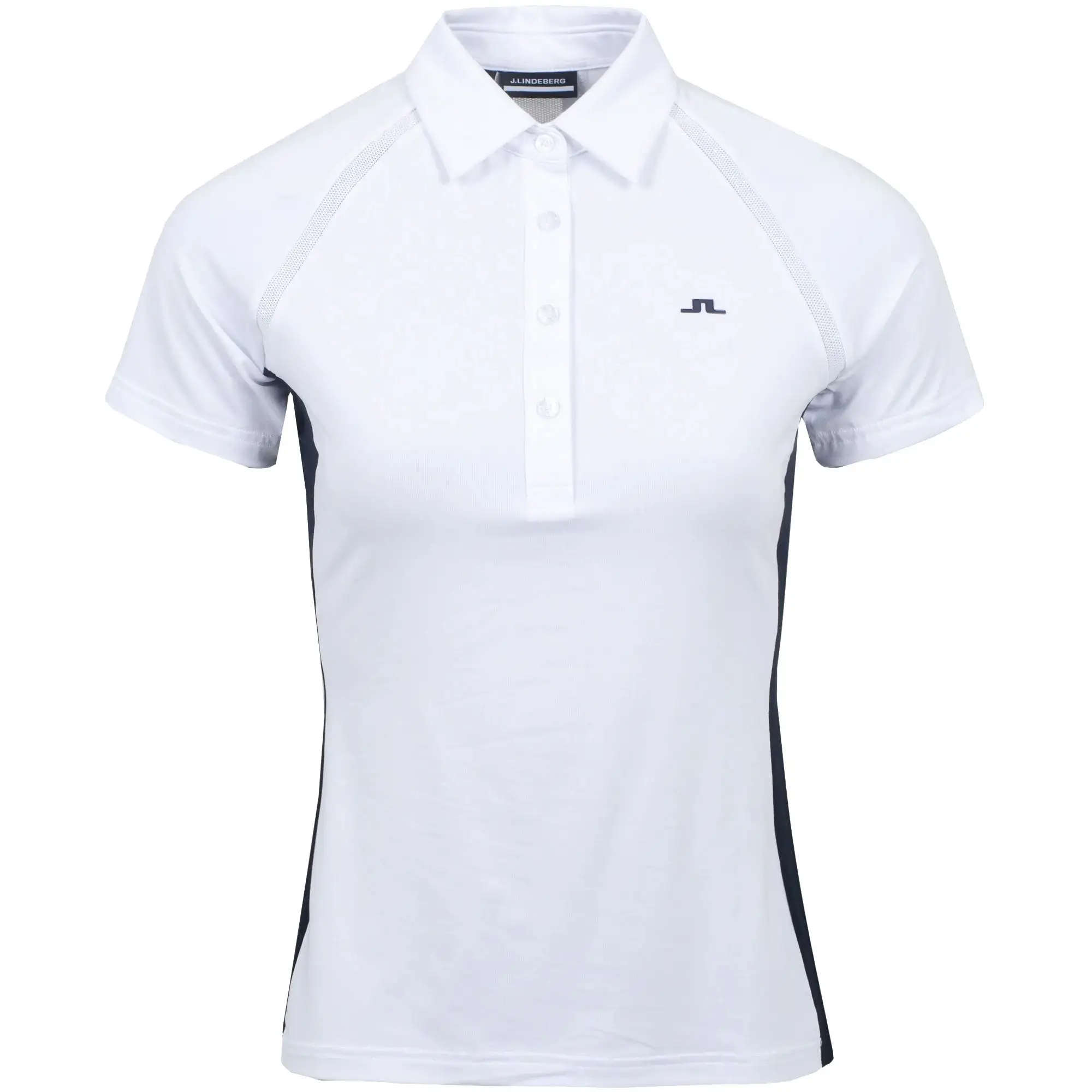 J.Lindeberg J. Lindeberg Mizu White Womens Golf Polo