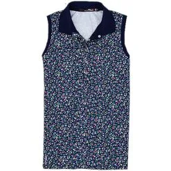 Polo Ralph Lauren RLX Printed Womens Sleeveless Golf Polo
