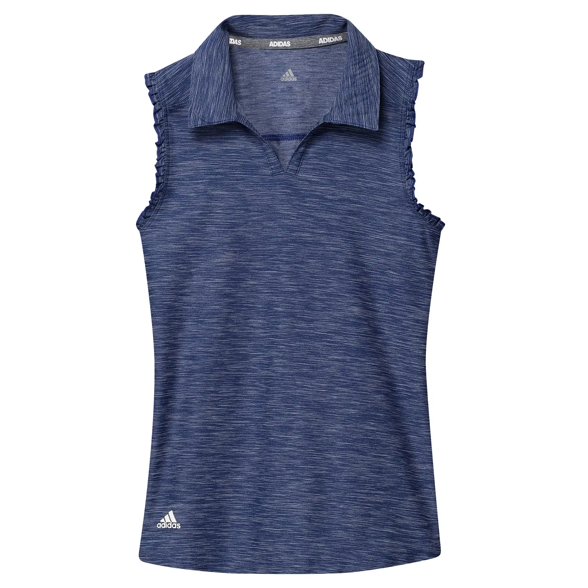 Adidas Golf Adidas Spacedye Girls Sleeveless Golf Polo