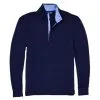Polo Ralph Lauren Polo Stretch Peached Jersey French Navy Mens Golf 1/2 Zip