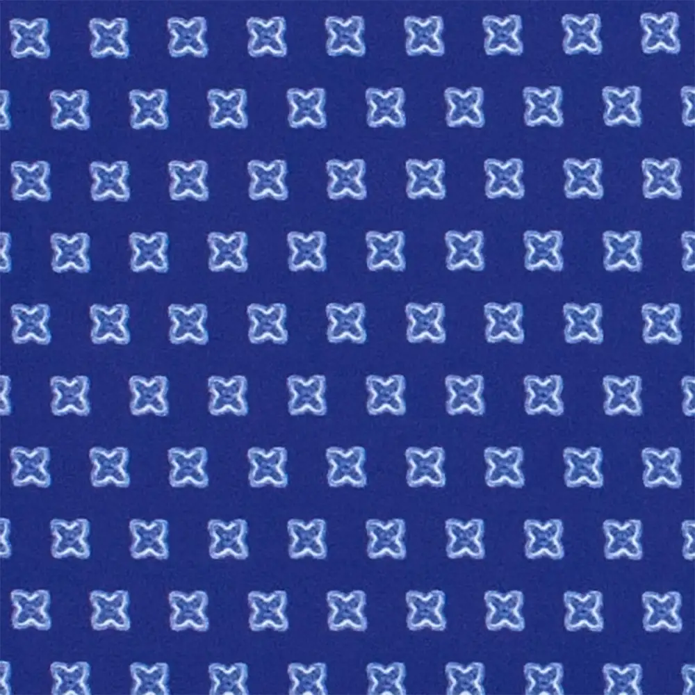 Polo Ralph Lauren RLX Printed Lightweight Airflow Royal Blue Star Foulard Mens Golf Polo - Image 2