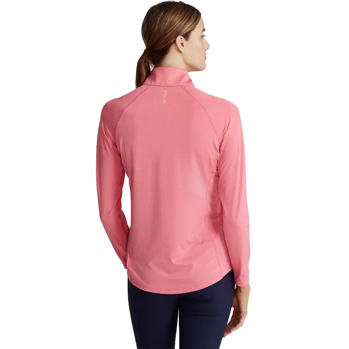 Polo Ralph Lauren RLX Ralph Lauren UV Protection Antique Rose Womens Golf 1/4 Zip - Image 2