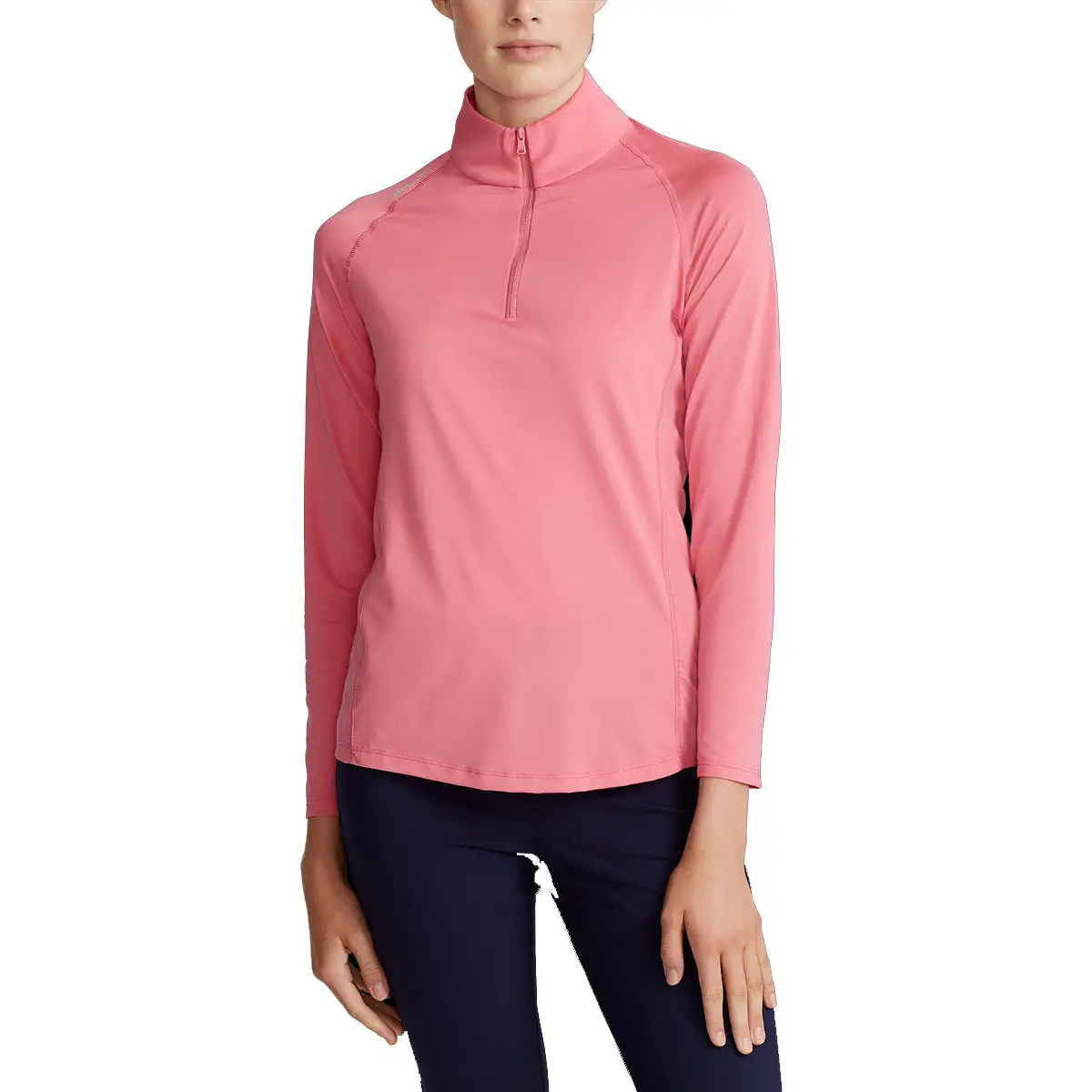 Polo Ralph Lauren RLX Ralph Lauren UV Protection Antique Rose Womens Golf 1/4 Zip