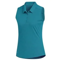 Adidas Golf Adidas Advantage Womens Sleeveless Golf Polo