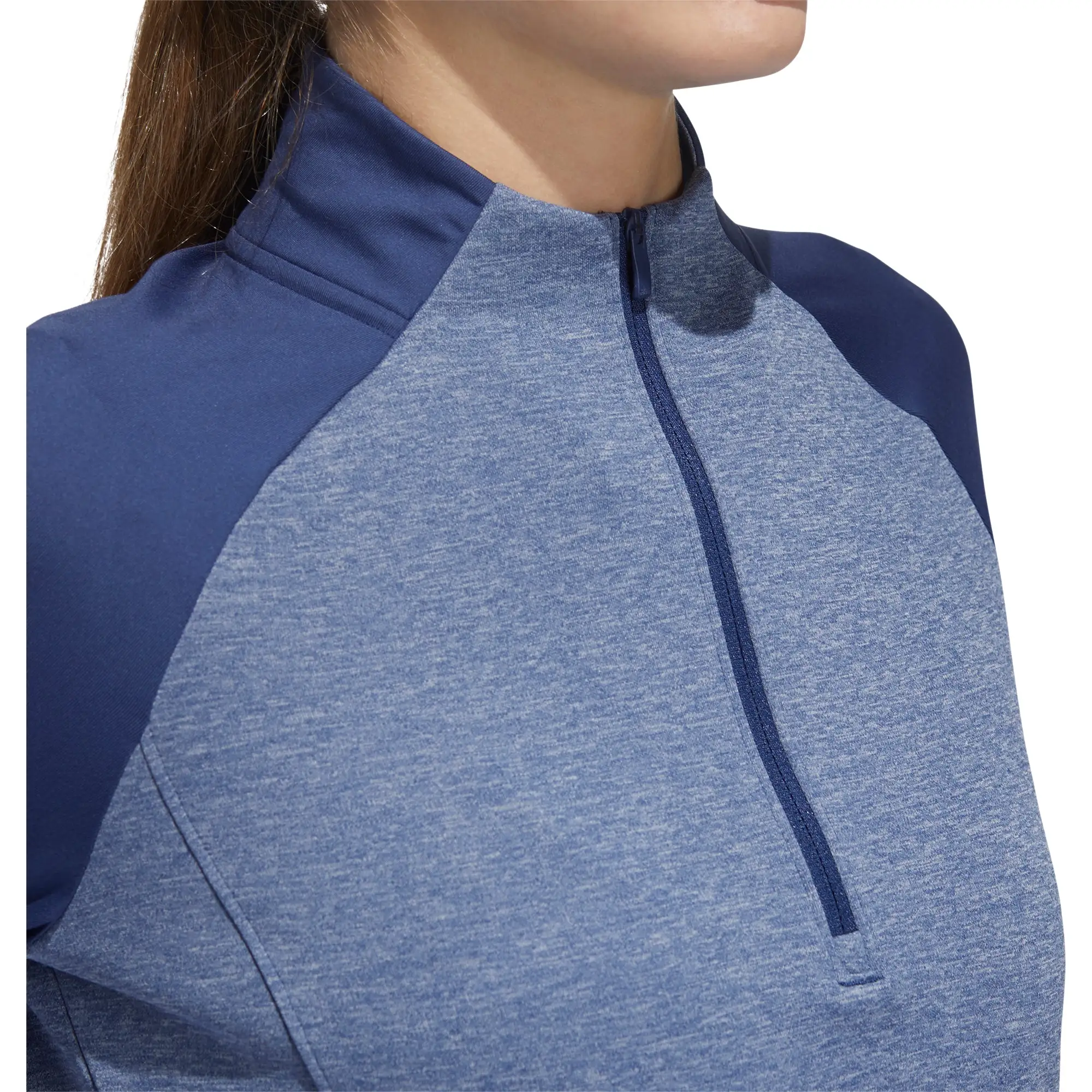 Adidas Golf Adidas Heather Layer Womens Golf 1/4 Zip - Image 3