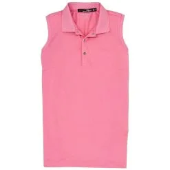Polo Ralph Lauren RLX Ralph Lauren Tournament Lauren Pink Womens Sleeveless Golf Polo