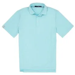 Polo Ralph Lauren RLX Ralph Lauren Solid Airflow Jersey Soft Aqua Mens Golf Polo