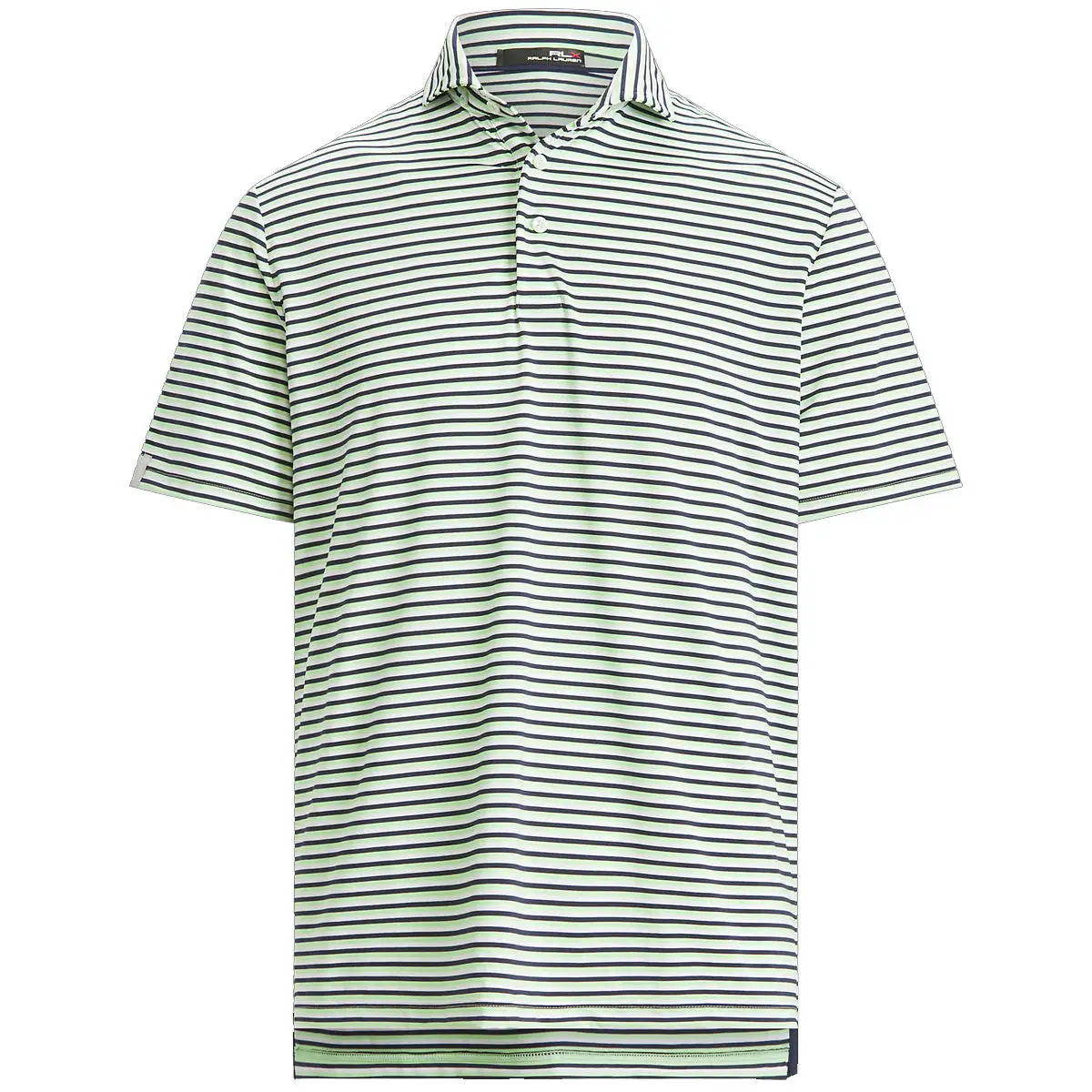 Polo Ralph Lauren RLX Ralph Lauren Lightweight Airflow Seaglass Green Multi Mens Golf Polo