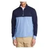 Polo Ralph Lauren Polo Golf Ralph Lauren Stretch Peached Jersey Fall Blue Mens Golf 1/2 Zip