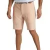 FootJoy Southern Living Performance Seersucker Peach Mens Golf Shorts
